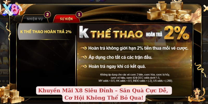 khuyến mãi x8 siêu đỉnh săn quà cực dễ, cơ hội không thể bỏ qua!