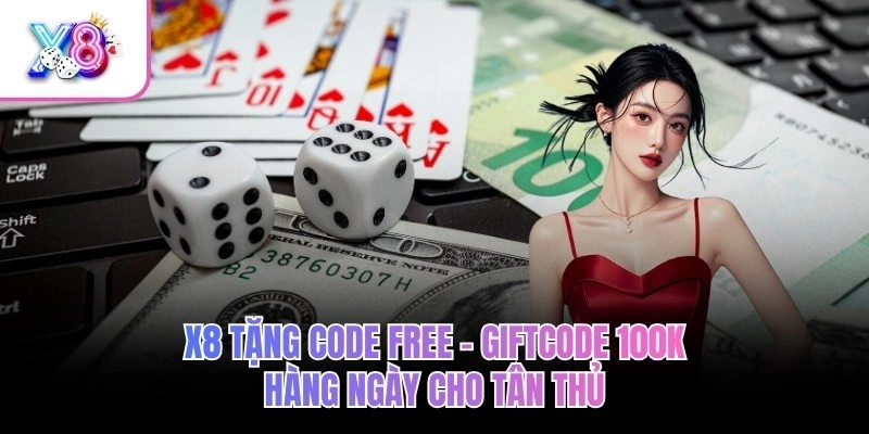 X8 Tặng Code Free – Giftcode 100k Hàng Ngày Cho Tân Thủ